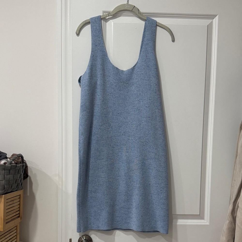 Club Monaco Blue Sleeveless tunic